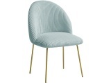 BOBOCHIC Stuhl LALIE Stoff hellblau