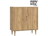 Kommode EASYKLIX SHERBROOKE 2 Türen 43x94.5x102.6cm eiche dekor
