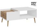 EASYKLIX Couchtish HARLLSON 59.8x106x45.4cm weiss
