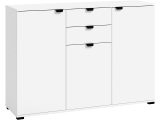 Sideboard Swiss matt weiss 135x40x95