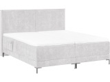 Elektrisches Boxspringbett HUNTER grau 140x200cm fest