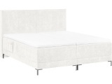 Elektrisches Boxspringbett HUNTER weiss 140x200cm fest