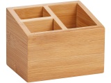 Diaqua Schminkablage aus Bambus 12 x 9 x 9 cm, Nature