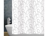 diaqua® Duschvorhang Swing 120 x 200 cm, Silber