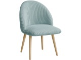 BOBOCHIC Stuhl LALIE Stoff hellblau