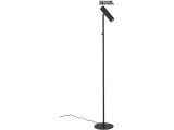 House Nordic - Paris Stehleuchte - Schwarz mit 210 cm langem Stoffkabel
