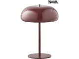 HOUSE NORDIC LED Lampe Über USB aufladbar MARGATE 18cm 48W bordeau