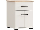 Nachttisch ALBA 1 Schublade 41x40.5x53.5cm kaschmir