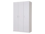 Drehtürenschrank HANA weiss 3 Türen