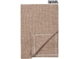 HOUSE NORDIC Decke PUNO 130x156cm taupe unifarben
