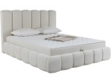 Kastenbett ELIANA 160x200cm stoff beige