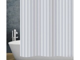 DIAQUA Duschvorhang STRIPE weiss