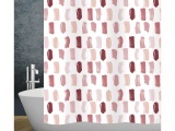 DIAQUA Duschvorhang PAINT weiss