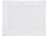 diaqua Badteppich Waffle weiss