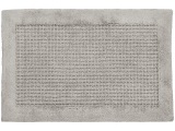 diaqua Badteppich Waffle grau