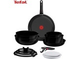 Kochset INGENIO TEFAL 13 Stück aluminium Schwarz