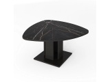 Tisch LISON 140x140x74cm schwarz