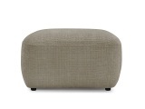 Sitzsack BOBOCHIC DENISE 65x75x42cm stoff mit textur taupe