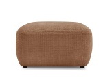 Sitzsack BOBOCHIC DENISE 65x75x42cm stoff mit textur orange