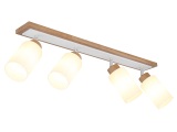 1 Spot ROWENA 81cm 60W braun