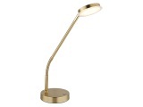 GLOBO Bürolampe SILVIO variable Intensität 53.5cm 6W goldfarben