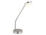 GLOBO Bürolampe SILVIO variable Intensität 53.5cm 6W silberfarben
