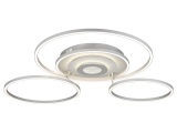 Deckenlampe 3D MILES variable Intensität 80.8cm 60W silberfarben