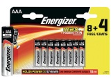 Energizer Alkaline-Batterien, 8 + 4 Stück Aaa(Lr03)