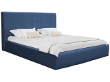 Bett 140 x 200 cm NORA Lederlook