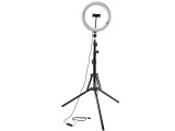 Selfiestick auf Stativ WI-LIGHT schwarz, weiss