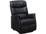 CONFORAMA, Relaxsessel MIRIAM RELAX Echtleder Schwarz