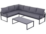 Garten-Set LEIPZIG anthrazit