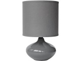 Tischlampe 24.5 x 15 ALIZEE Grau 40 w pro