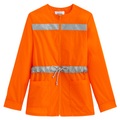 Jacke im Stil einer Warnweste