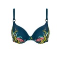 Bikini-Oberteil Botanical Leaf, Volumen-Effekt
