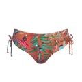 Bikini-Slip mit Blumenmuster