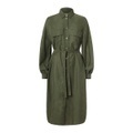 Hemdblusenkleid mit Gürtel