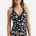 Tankini-Oberteil mit Blumenmuster