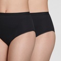 2er-Pack Taillenslips, Baumwolle