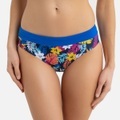 Bedruckter Bikinislip mit Bauch-weg-Effekt