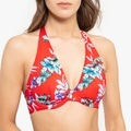 Bikini-Oberteil, Foulard-Form, bedruckt