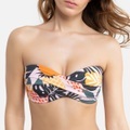 Bikini-Oberteil, Bandeau-Form, Recycling-Polyester