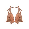 Bedrucktes Bikini-Oberteil Jolly, Triangel-Form