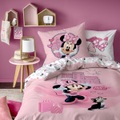 Set aus Bettbezug + Kissenbezug Minnie Downtown