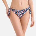 Bikini-Slip mit Leopardenmuster