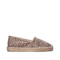 Espadrilles mit Leopardenprintmuster