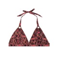 Gemustertes Bikini-Oberteil Sade, Triangelform