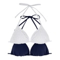 2er-Pack gehäkelte Bikini-Oberteile Cambria, Triangelform
