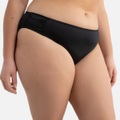 Bikini-Slip, an der Seite gerafft