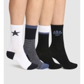 4er-Pack Kurzsocken, Baumwolle